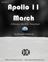 Apollo 11 March Concert Band sheet music cover